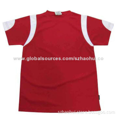 Men's Color Domination Special Design Dry-fit Polyester Sports Top, OEM and ODM Orders Welcomed